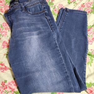 Classic Blue Denim Skinny Jeans
